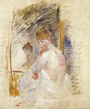 Berthe Morisot : Getting out of Bed